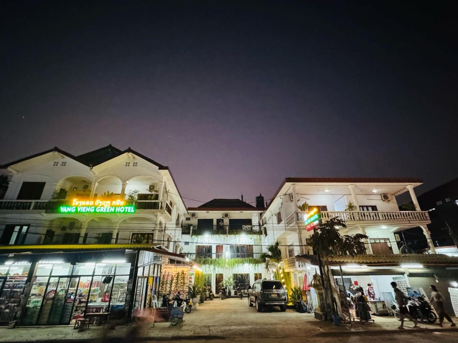 Vang Vieng Green Hotel Exterior foto